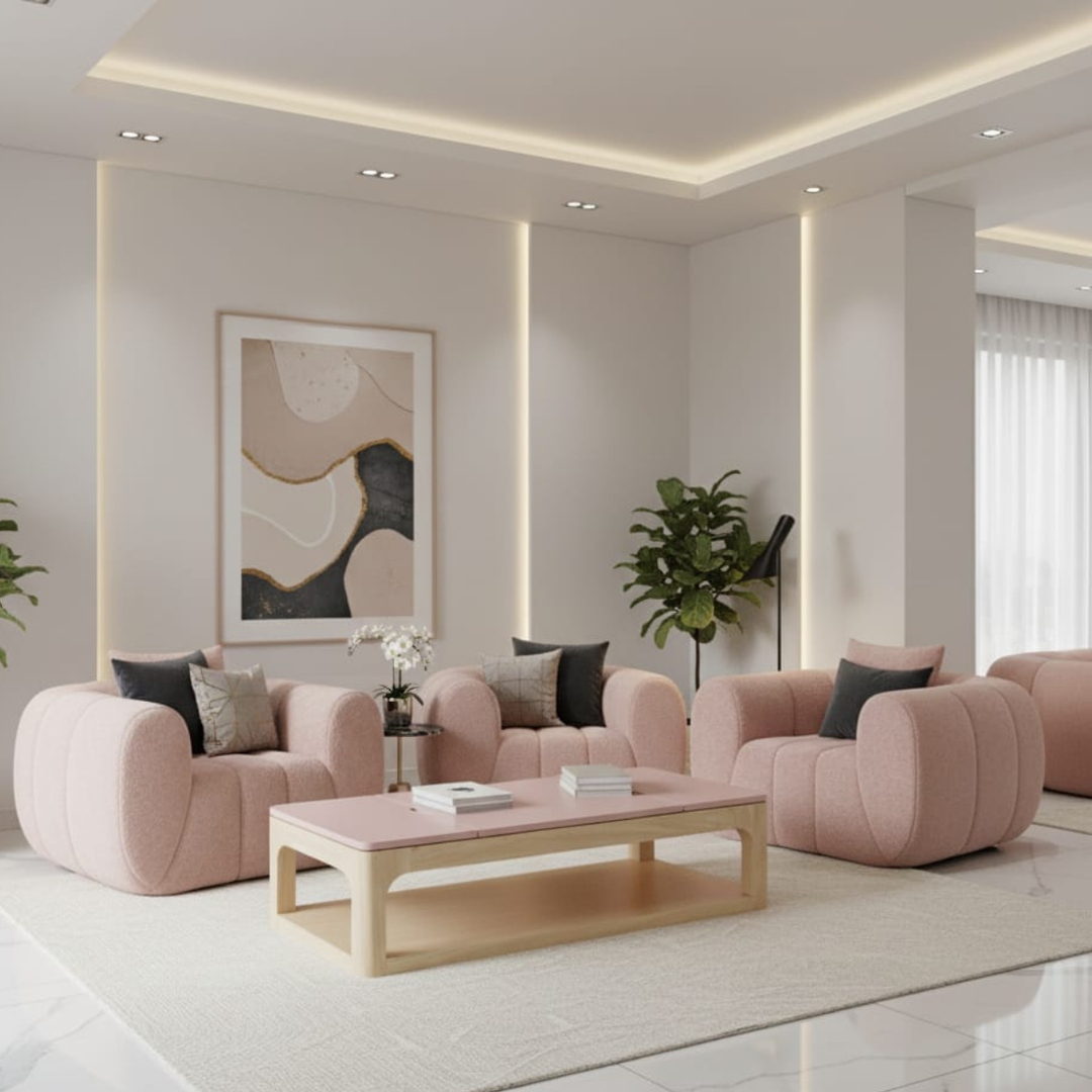 Mesa de centro Mike - tapa fija