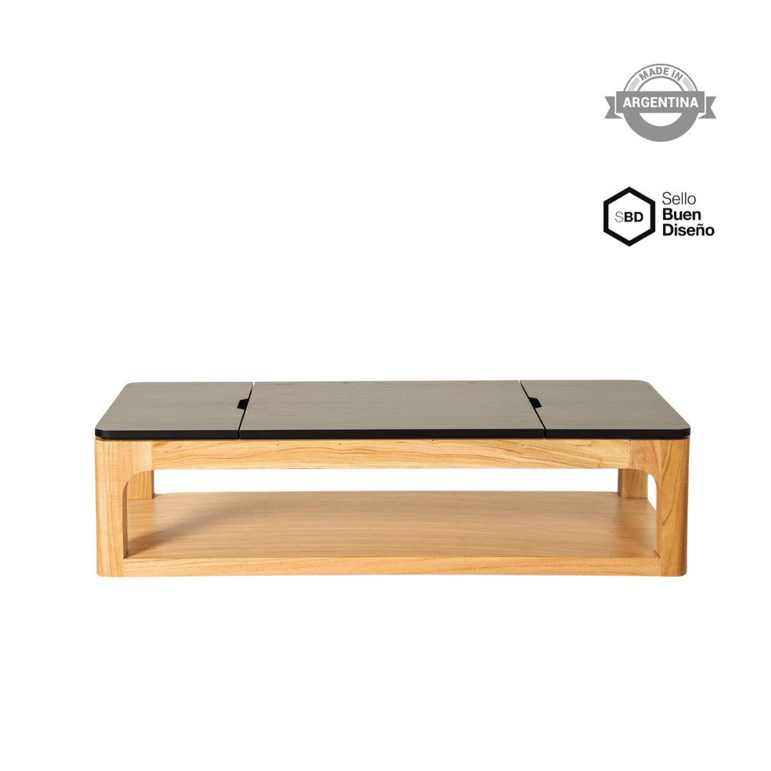 Mesa de centro Mike - tapa repartida