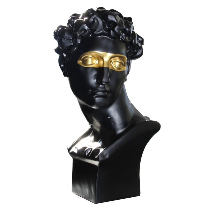 Escultura David antifaz