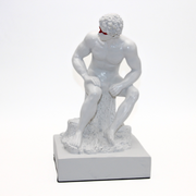 ESCULTURA PENSADOR BLANCO