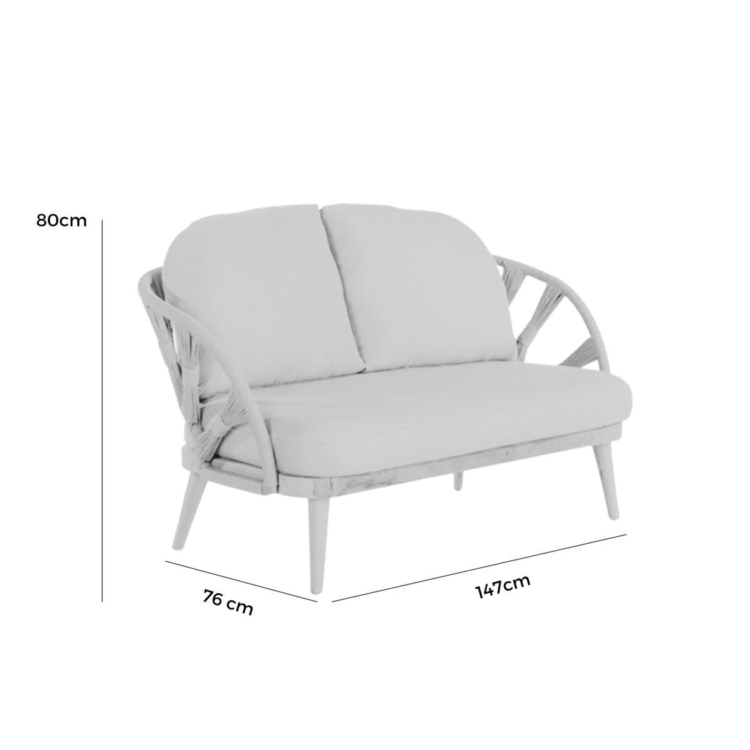 Krabi loveseat - sillón de 2 cuerpos