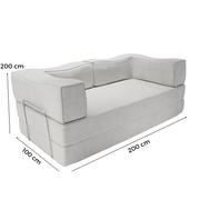 Sillón CHEDU - sofá cama 2 cuerpos