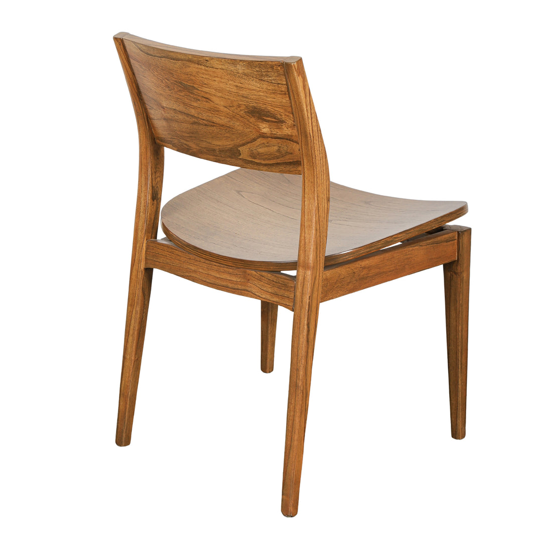 Silla Ímola - asiento de madera