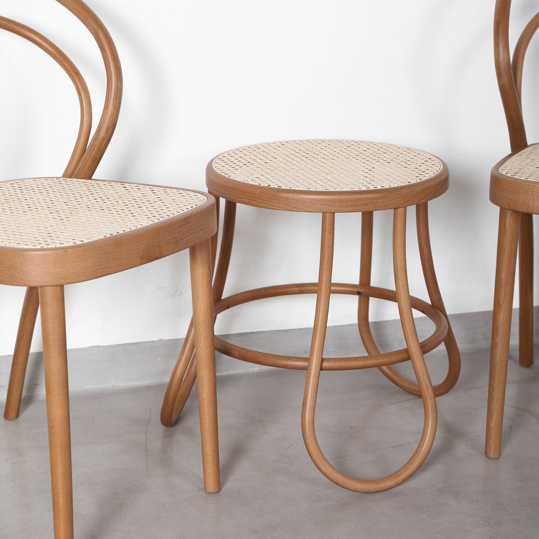 Mesa de café Bari con esterilla