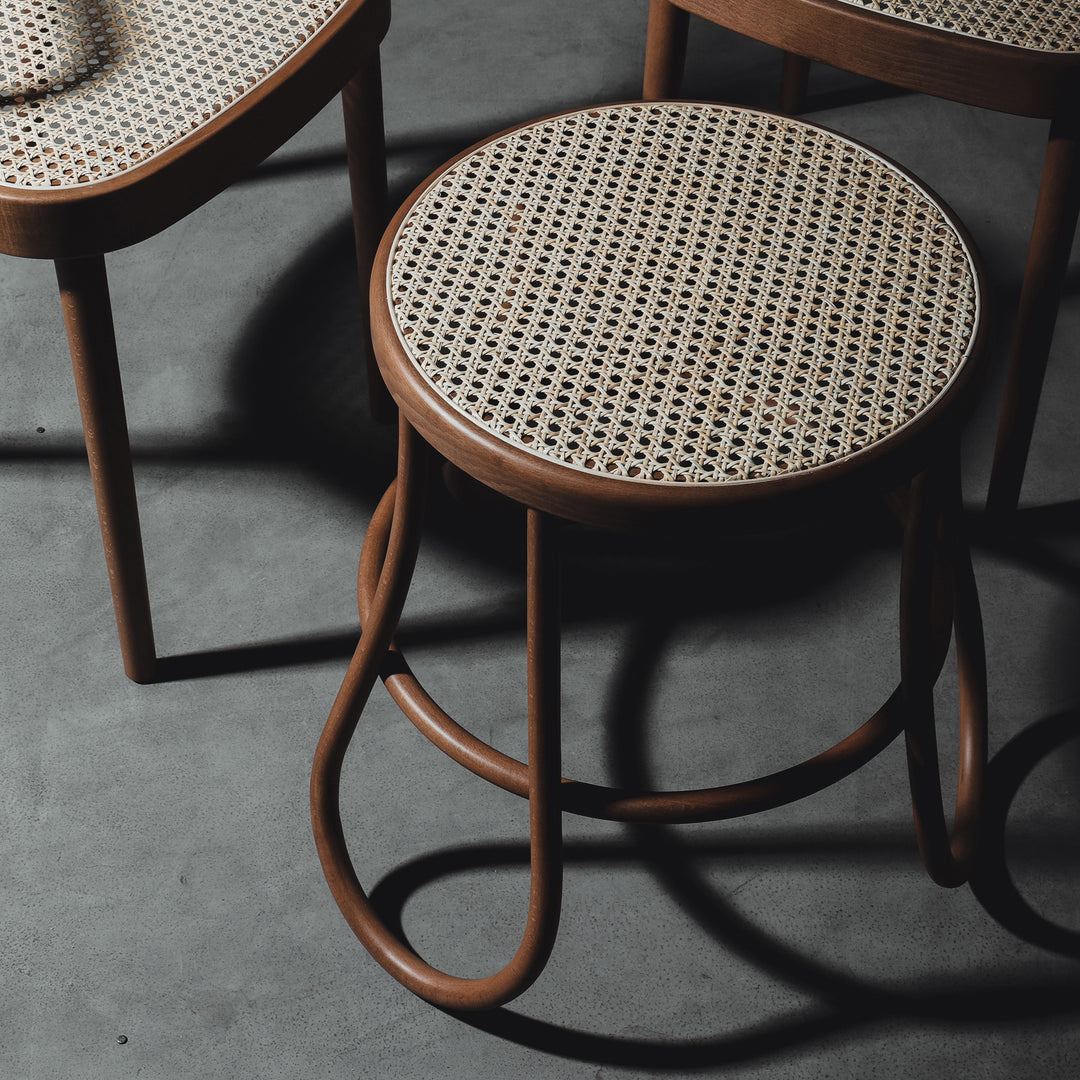 Mesa de café Bari con esterilla