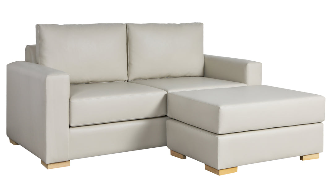 Sillón San Francisco 2 cuerpos + Pouf