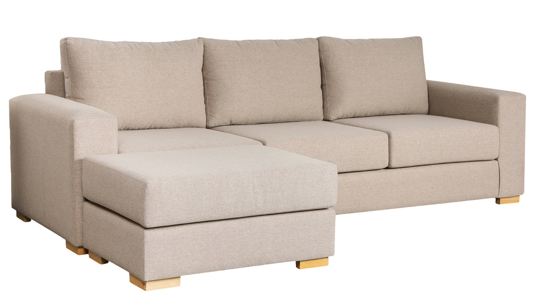 Sillón San Francisco 3 cuerpos + Pouf