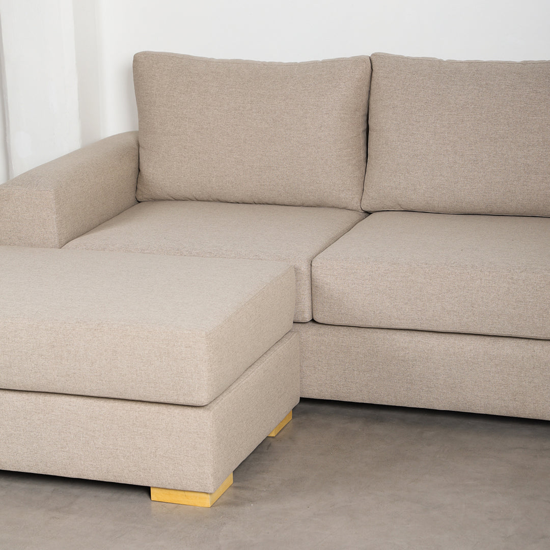 Sillón San Francisco 3 cuerpos + Pouf