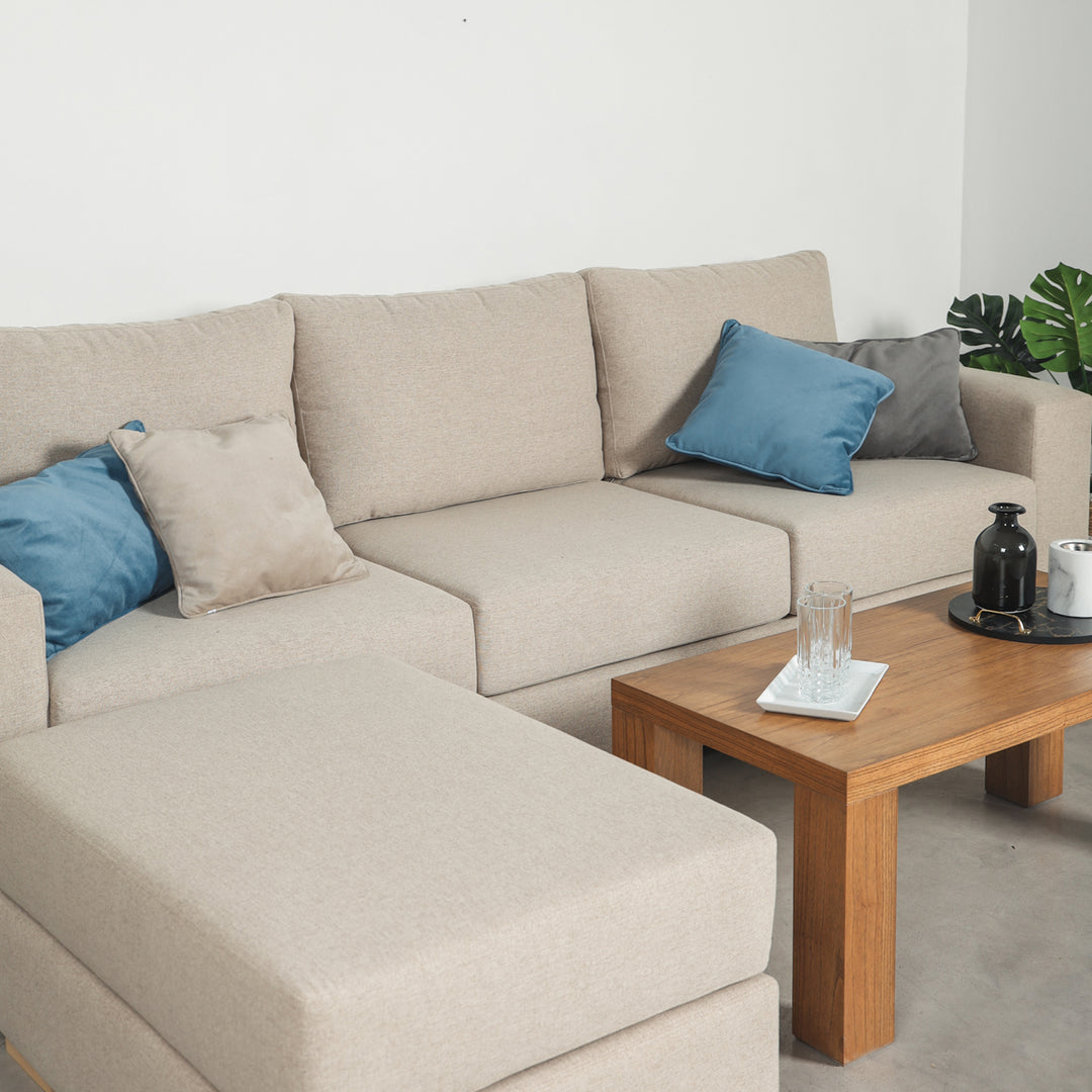 Sillón San Francisco 3 cuerpos + Pouf