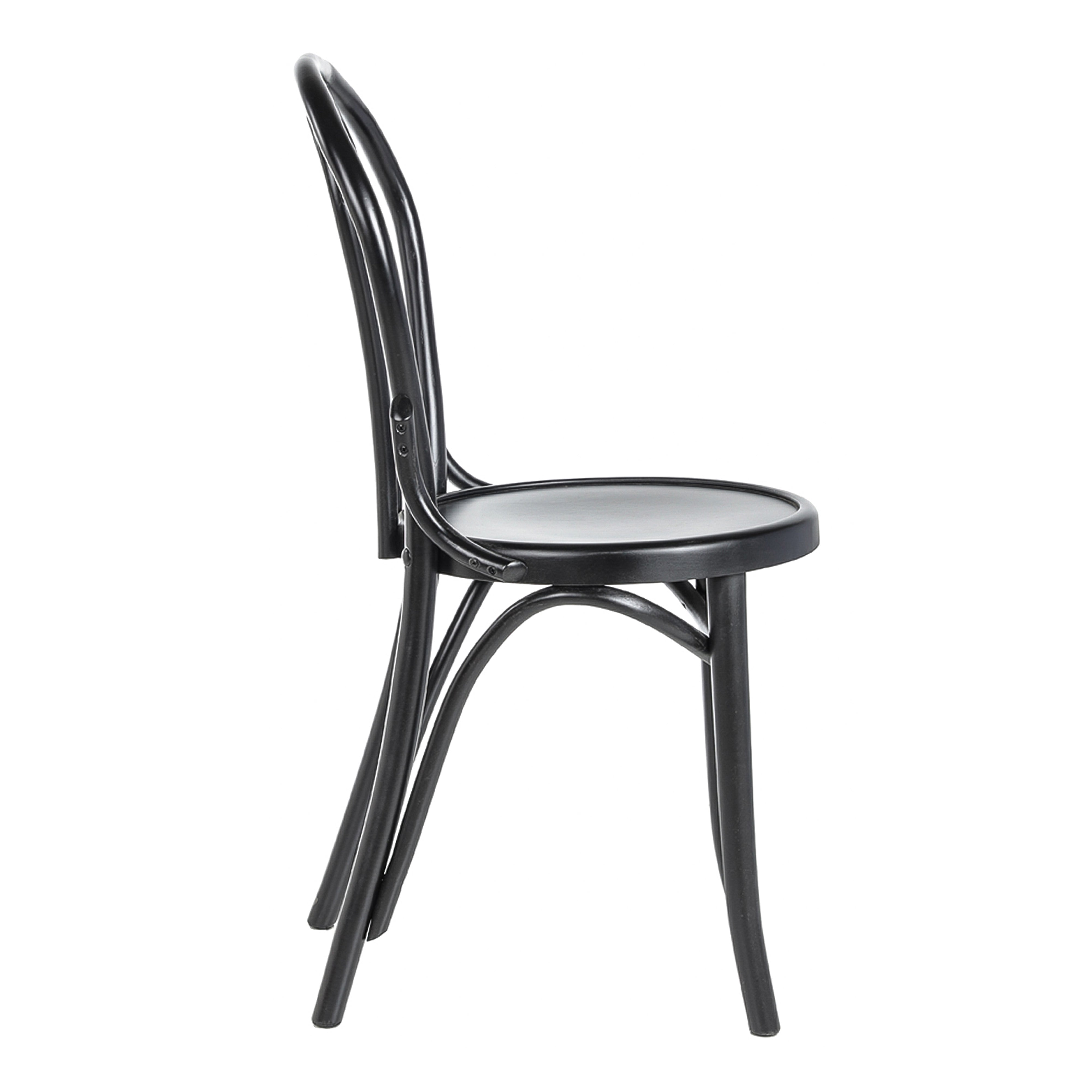 Silla Thonet Nro 18 Asiento Madera Negra