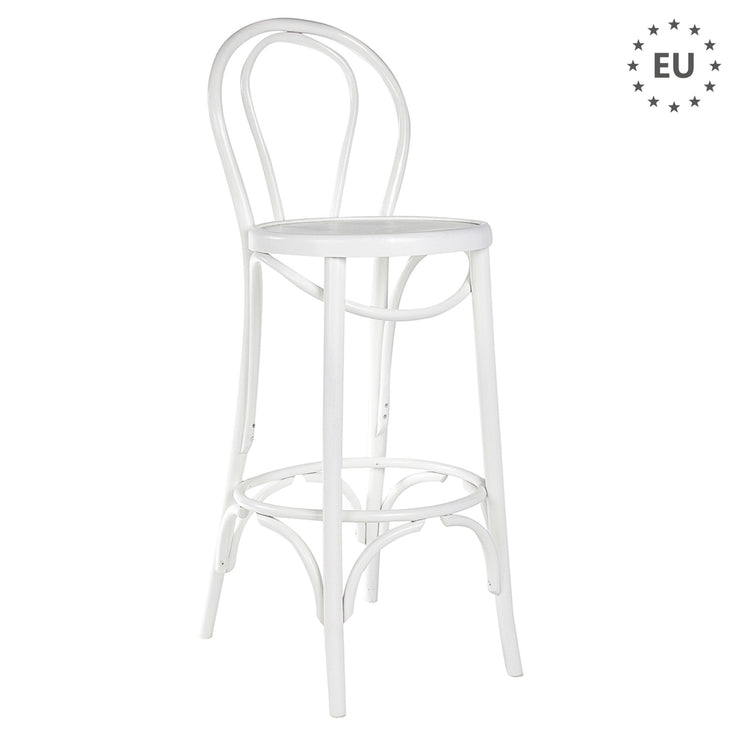 Banqueta Thonet Nro 18 Blanco