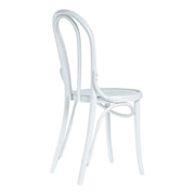 Silla Thonet Nro 18 Asiento Madera Blanca