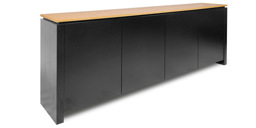 Vajillero Enea tapa madera